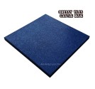 RUBBER SAFETY FLOORING GRASSY TILES (แผ่นยางกันกระแทก รุ่นเส้น) CASTLE BLUE SIZE 50x50x2.5CM WEIGHT 5KG 1Y.